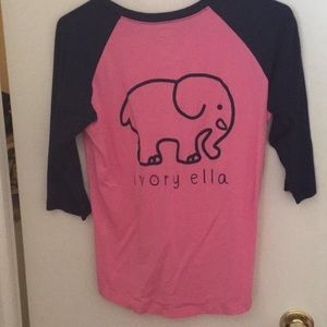 Ivory Ella baseball tee